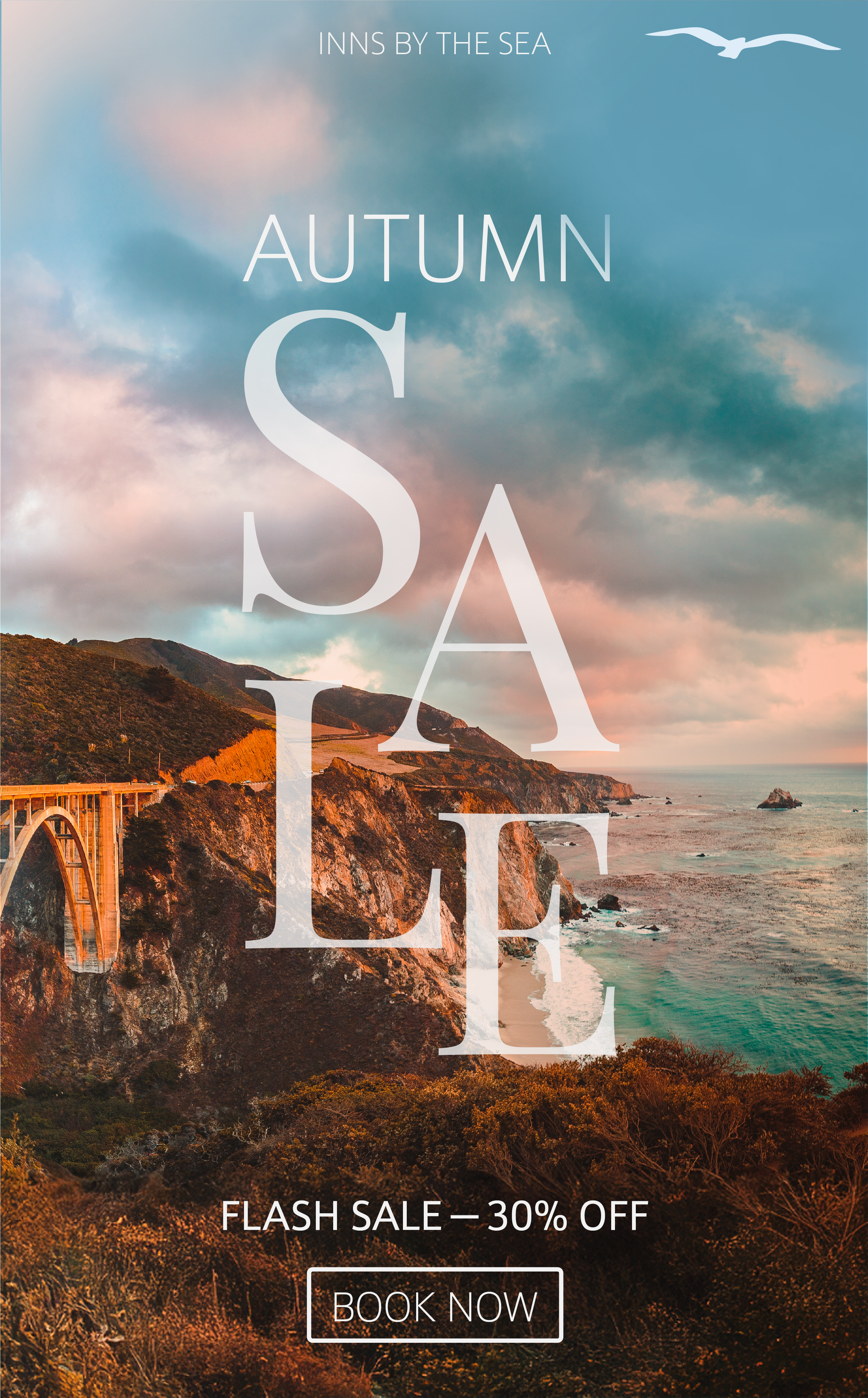 Fall Flash Sale Hero Design